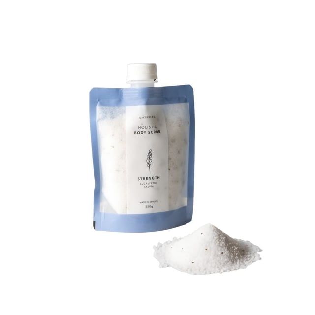 Hooly. by Myrberg Holistic Body Scrub Strength Eucalyptus & Sage 250 g