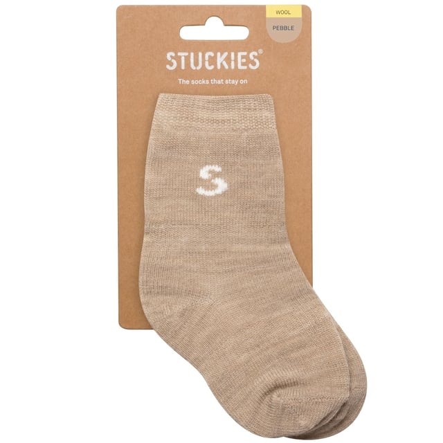 Stuckies STUCKIES Ullstrumpor 10/15 0-6 m Pebble