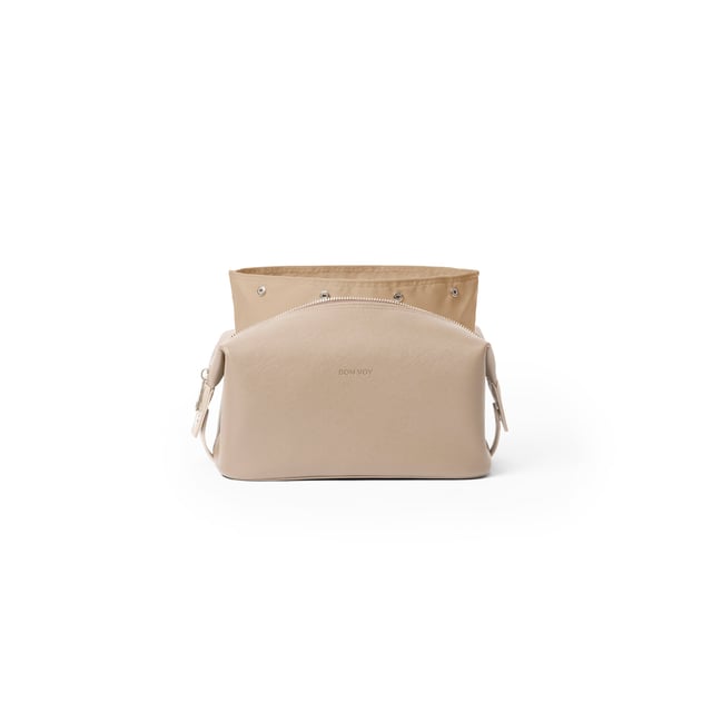 Bon Bags Staycation Cosmetic Bag Small Beige/Beige 1st