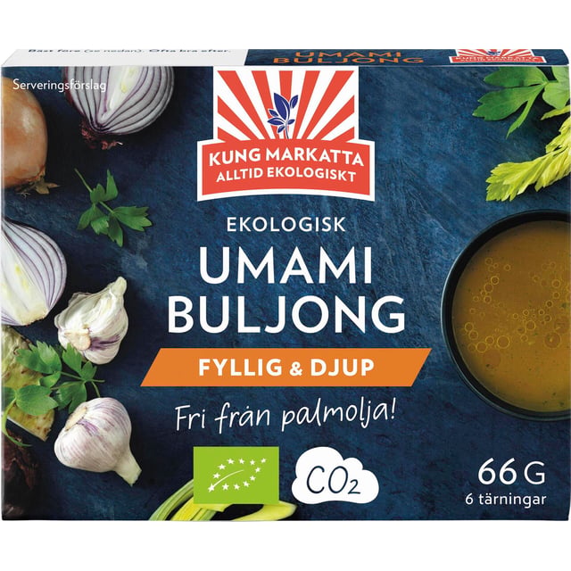 Kung Markatta Umamibuljongtärningar 6 st