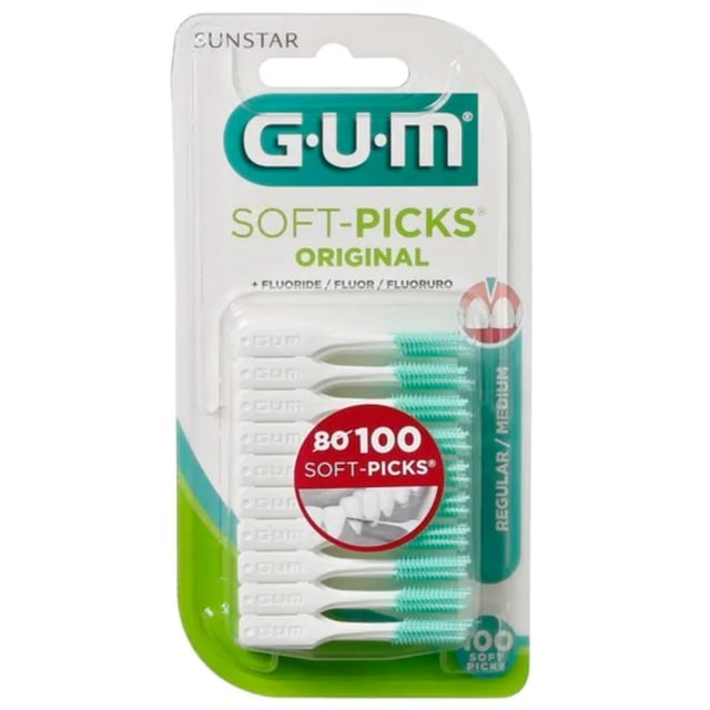 GUM Soft-Picks Regular/Medium 100 st