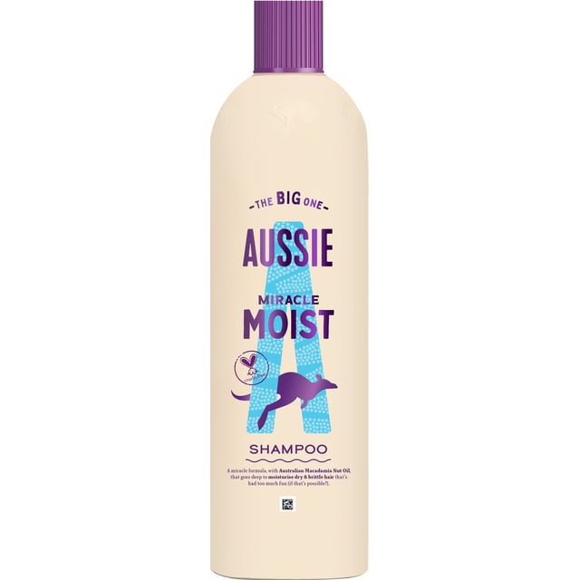 Aussie Miracle Moist Schampo 400 ml