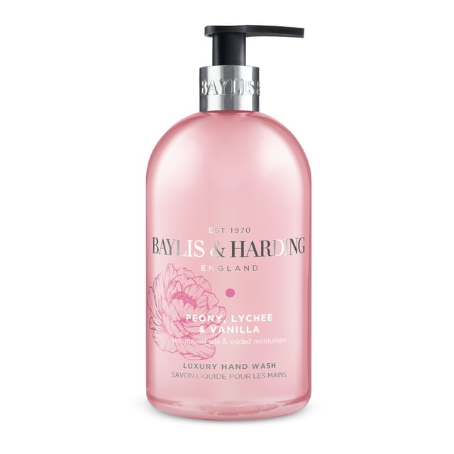 Baylis & Harding Signature Peony, Lychee & Vanilla Hand Wash 500 ml