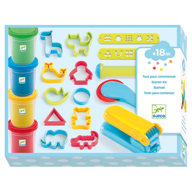 Djeco Introduction To Dough Classic Startkit Med Lera