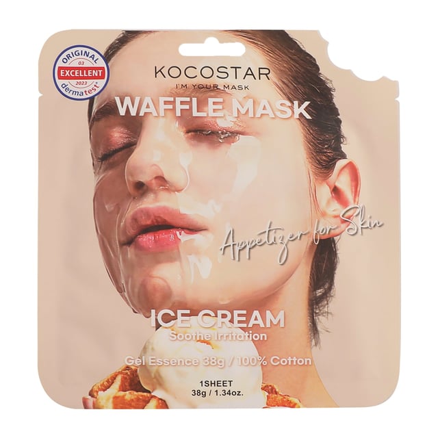 KOCOSTAR Waffle Mask Ice Cream 1 st