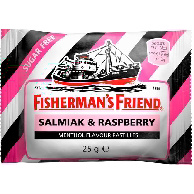 Fisherman's Friend Salmiak & Raspberry 25g