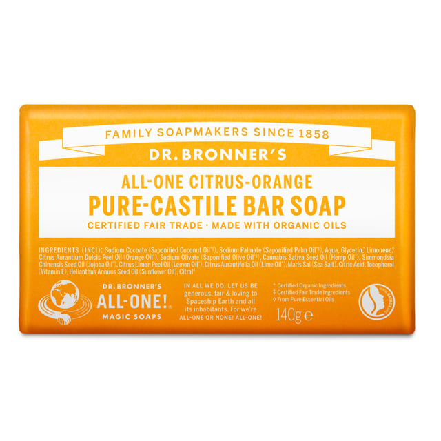 Dr. Bronner’s Citrus Bar Soap 140 g
