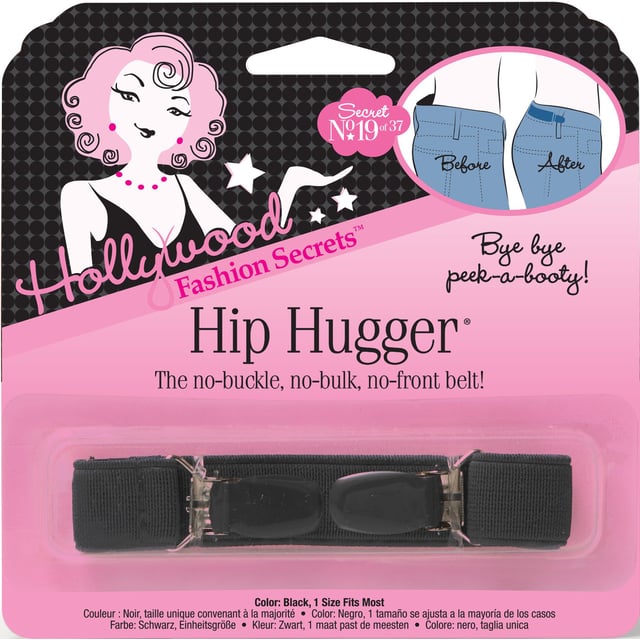 Hollywood Fashion Secrets Hip Hugger Black 1 st