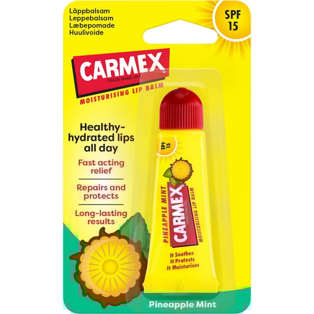 Carmex Lip Balm Pineapple Mint SPF15 10 g