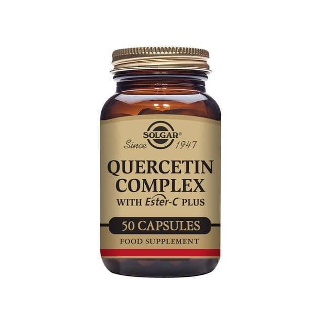 Solgar Quercetin Complex With Ester-C Plus 50 kapslar