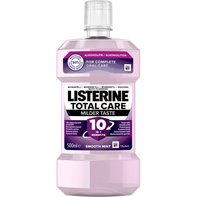 Listerine Total Care Milder Taste 500 ml