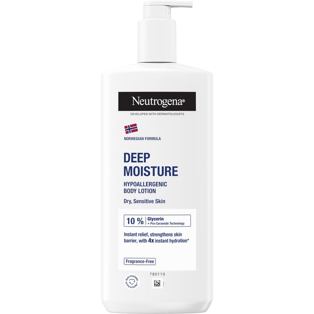 Neutrogena Deep Moisture Hypoallergenic Lotion 400 ml