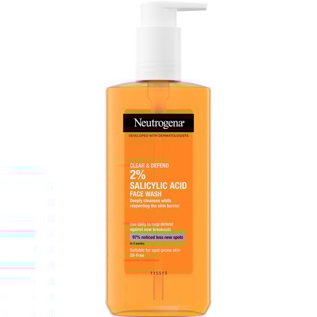 Neutrogena Clear & Defend Facial Wash 200 ml
