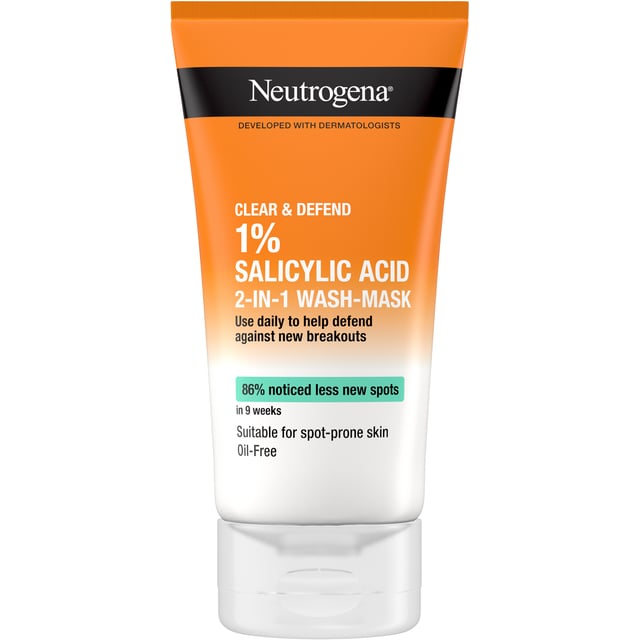Neutrogena Clear & Defend Wash-Mask 150 ml