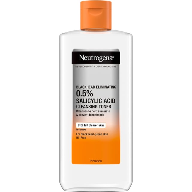 Neutrogena® Blackhead Eliminating 0.5 % Salicylic Acid Cleansing Toner 200ml