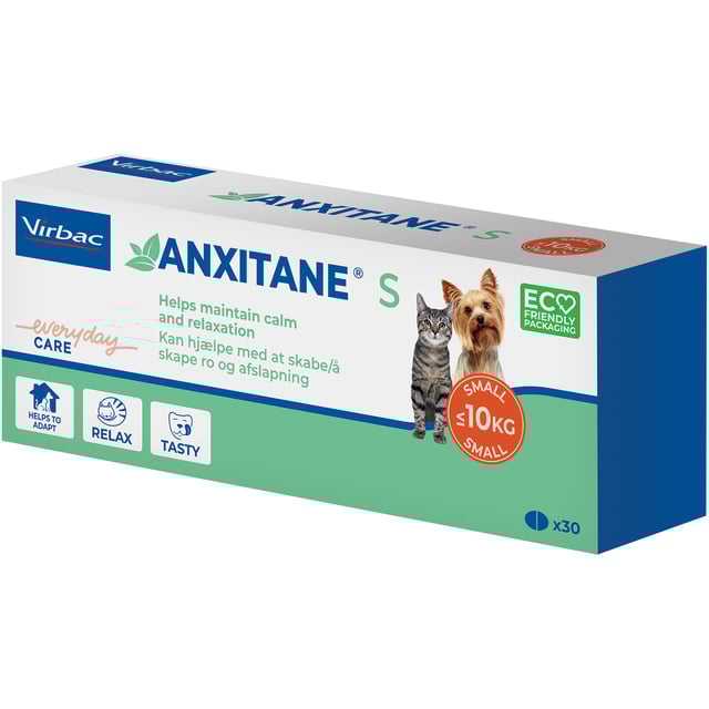 Virbac Anxitane S Tablett till Katter & Små hundar 30 st