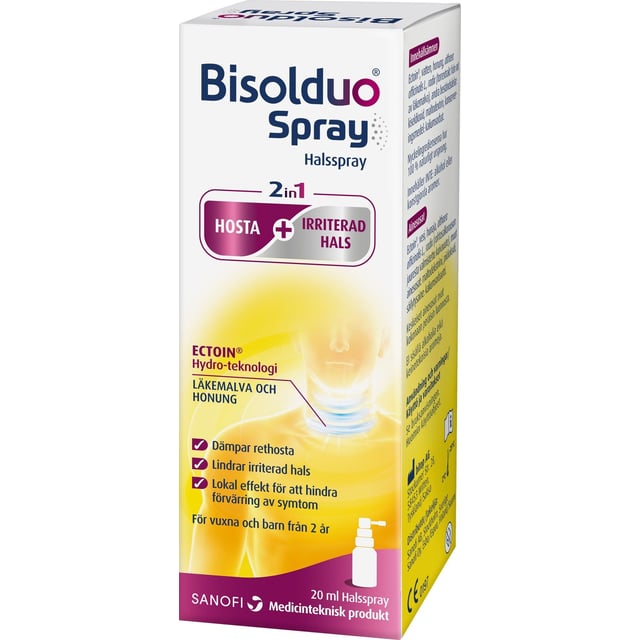 Bisolduo 2i1 Halsspray 20 ml