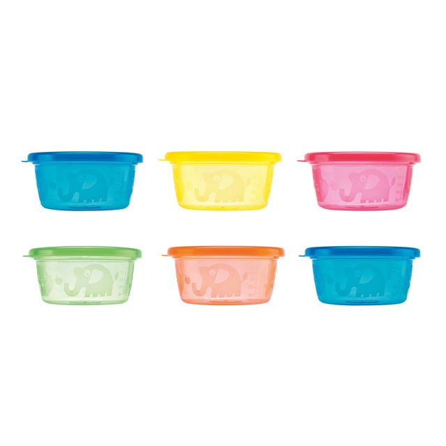 Nuby Snack Bowl Set 300 ml 6 st