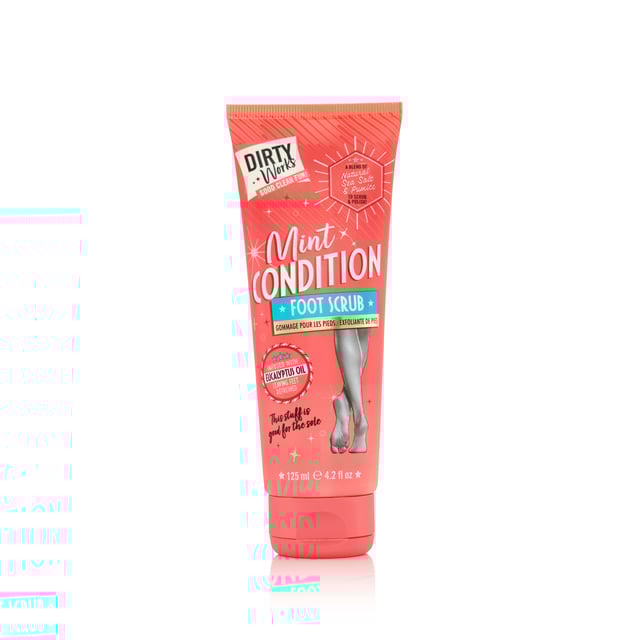 Dirty Works Mint Condition Foot Scrub 125 ml