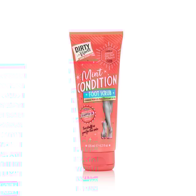 Dirty Works Mint Condition Foot Scrub 125 ml