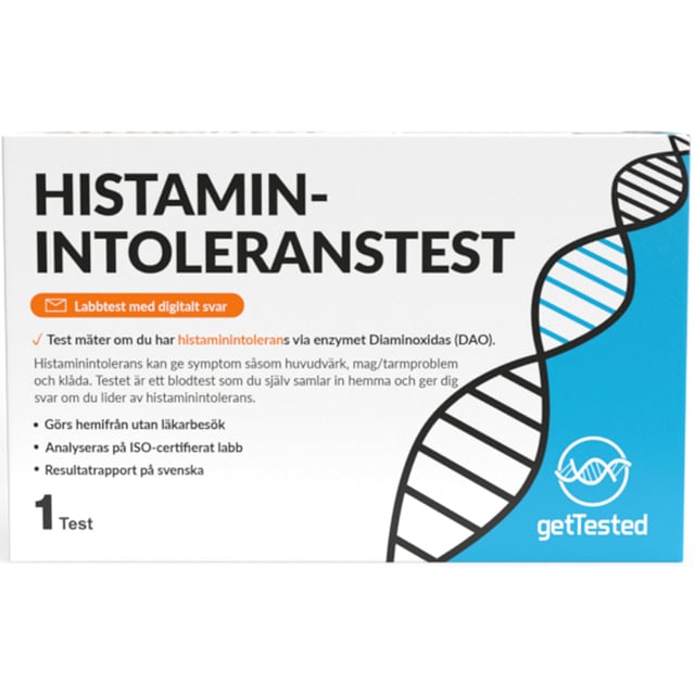 Get Tested Histaminintoleranstest (Labbtest)