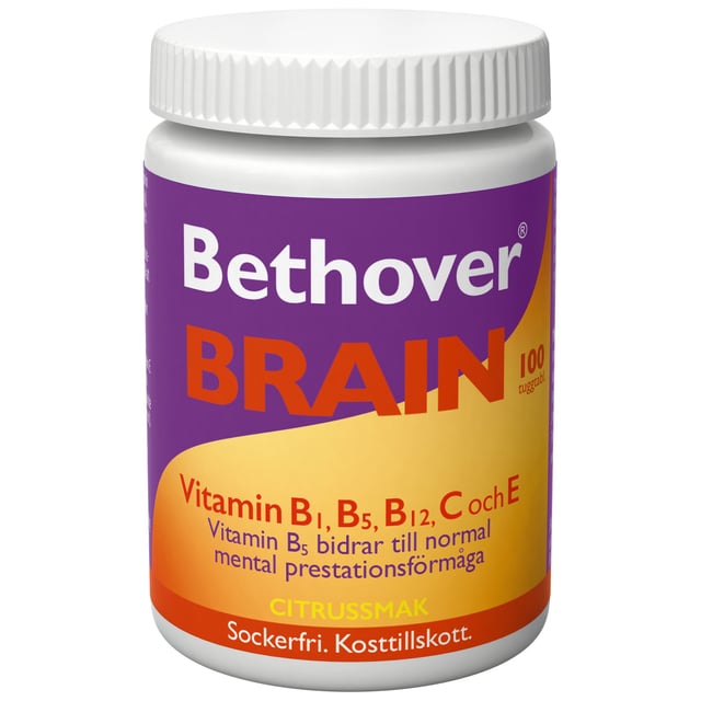 Bethover Brain 100 tuggtabletter
