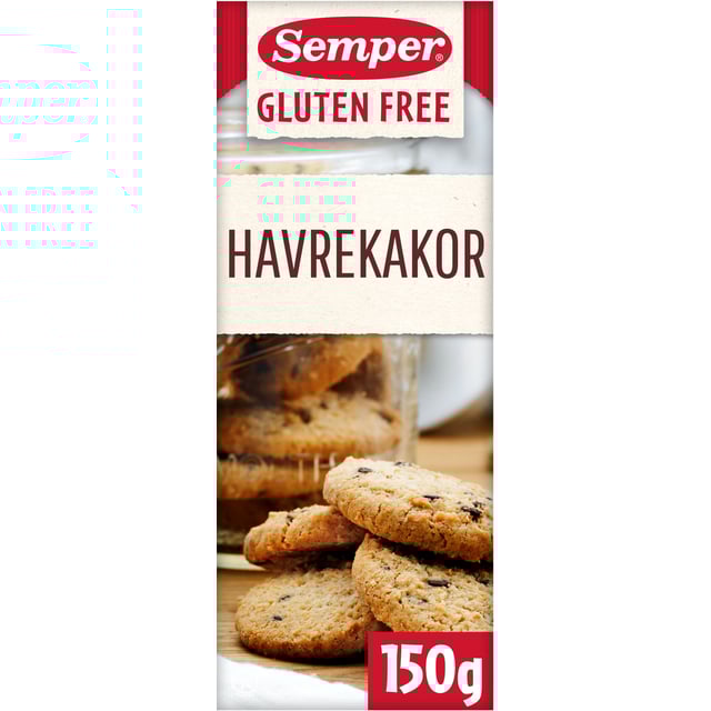 Semper Glutenfria Havrekakor 150 g