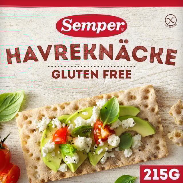 Semper Havreknäcke Glutenfritt 215 g