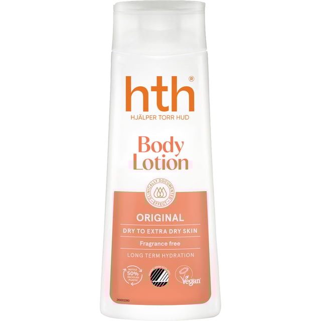 HTH Original Body Lotion Oparfymerad 200 ml
