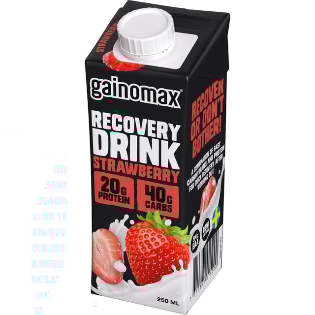 Gainomax Recovery Drink Strawberry 250 ml