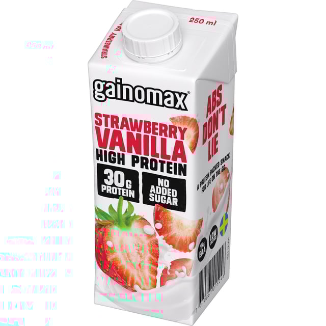 Gainomax High Protein Drink Strawberry Vanilla 250 ml
