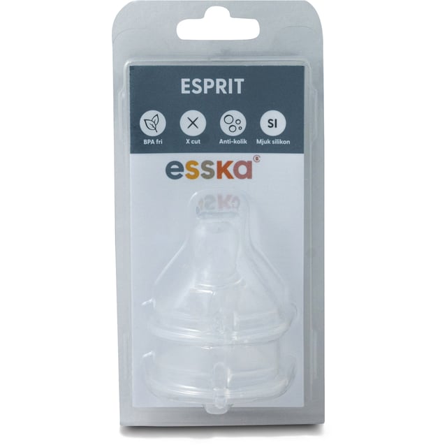 esska Esprit Anti-Kolik Dinapp X Cut 2 st