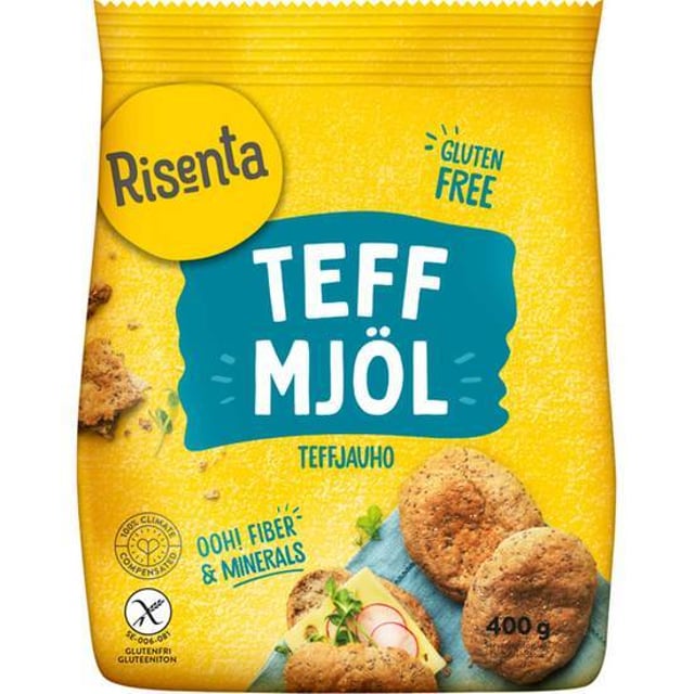 Risenta Teffmjöl 400 g