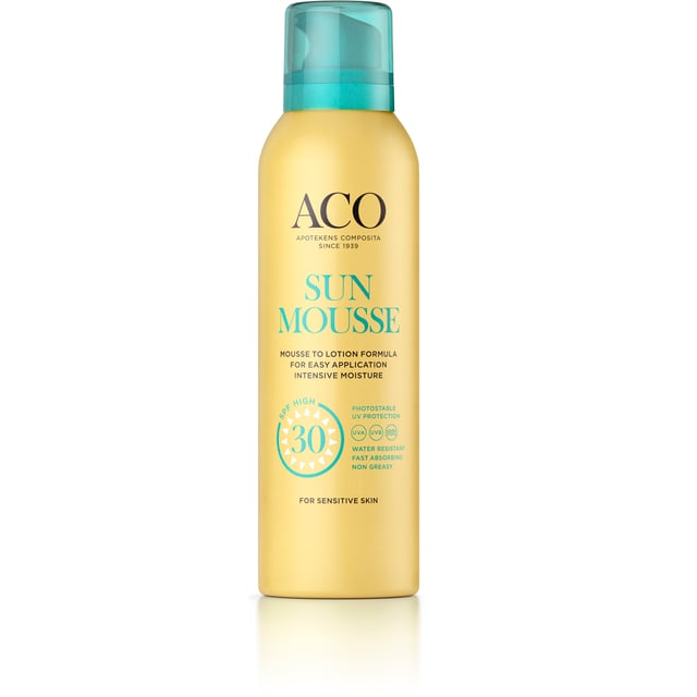 ACO Sun Body Mousse SPF30 Oparfymerad 150 ml