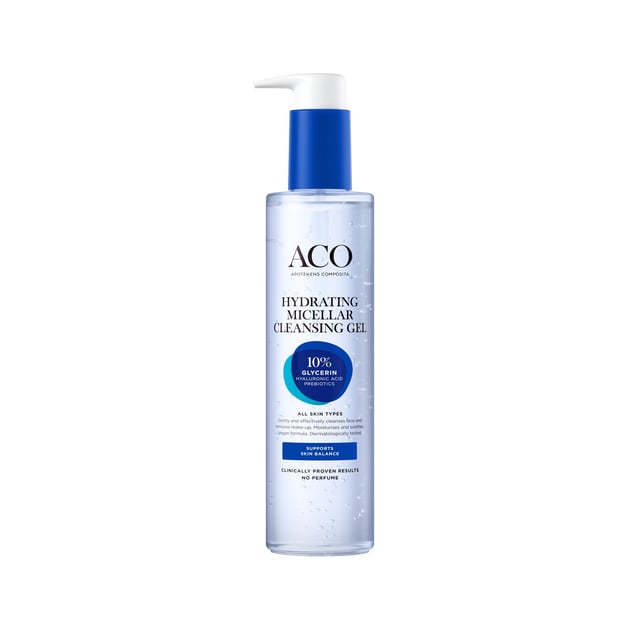 ACO Face Hydrating Micellar Cleansing Gel 200 ml