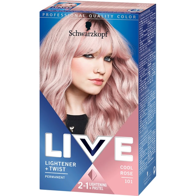 Schwarzkopf LIVE 2in1 101 Cool Rosé 1 st