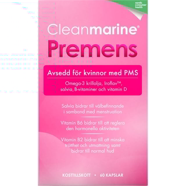 Cleanmarine Premens 60 kapslar