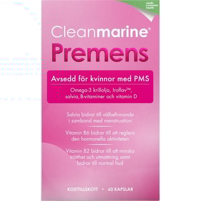 Cleanmarine Premens 60 kapslar