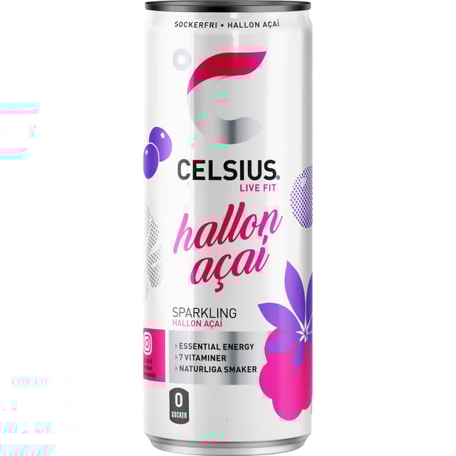 Celsius Hallon & Acai 355 ml