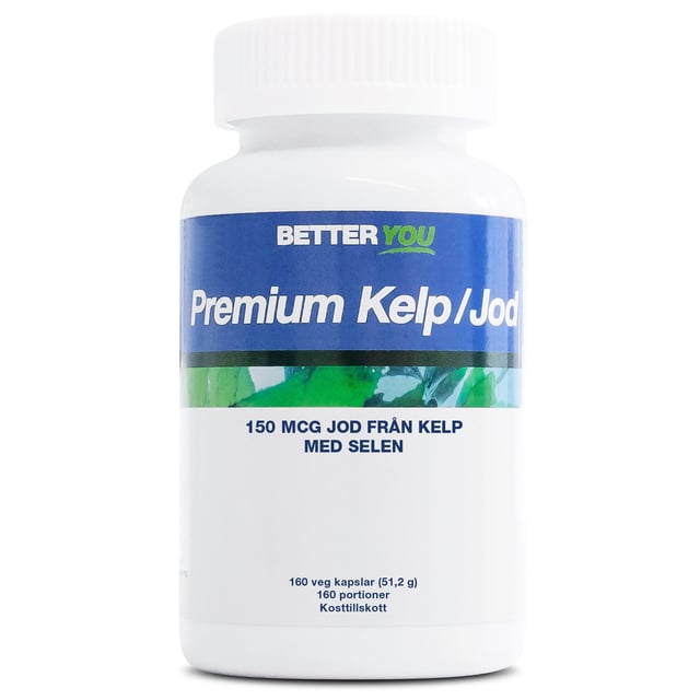 Better You Premium Kelp & Jod 160 kapslar