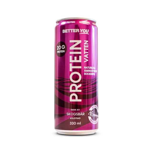 Better You Proteinvatten Skogsbär 330 ml