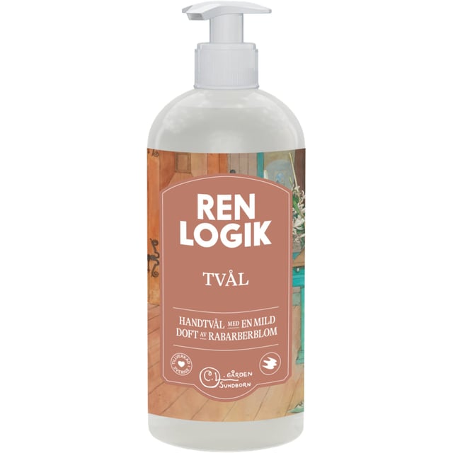 Ren Logik Tvål Rabarberblom 500 ml