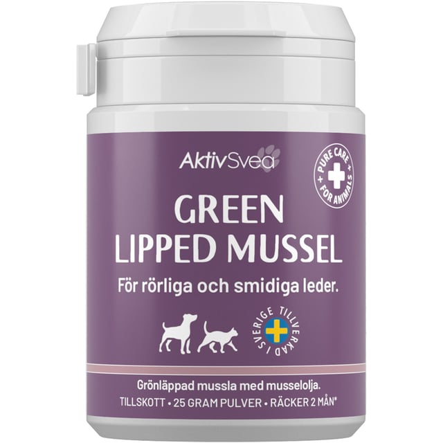 AktivSvea Green Lipped Mussel 25 g
