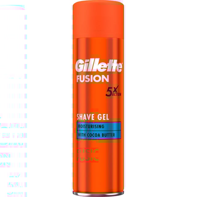 Gillette Fusion5 Moisturising Rakgel 200 ml