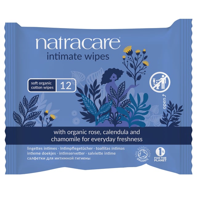 Natracare Intimservetter 12 st