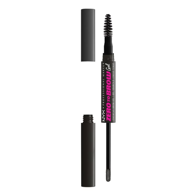 NYX Professional Makeup Zero To Brow Longwear Brow Gel 8 Black 1 st
