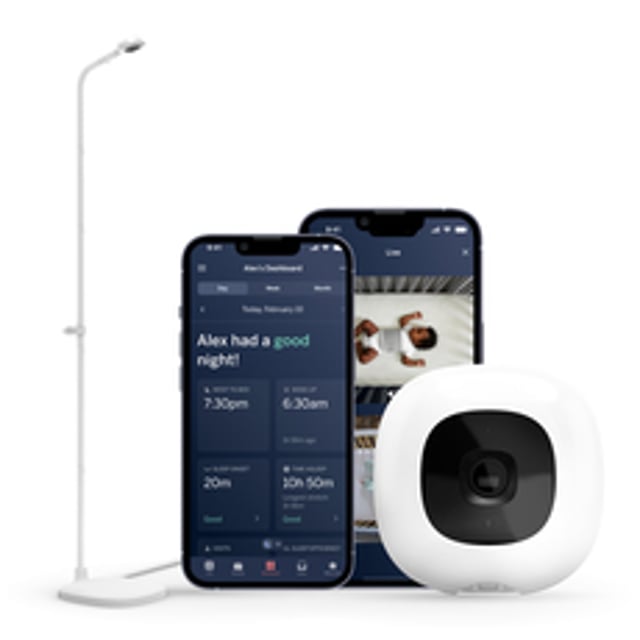 Nanit Pro Baby Monitor med golvstativ