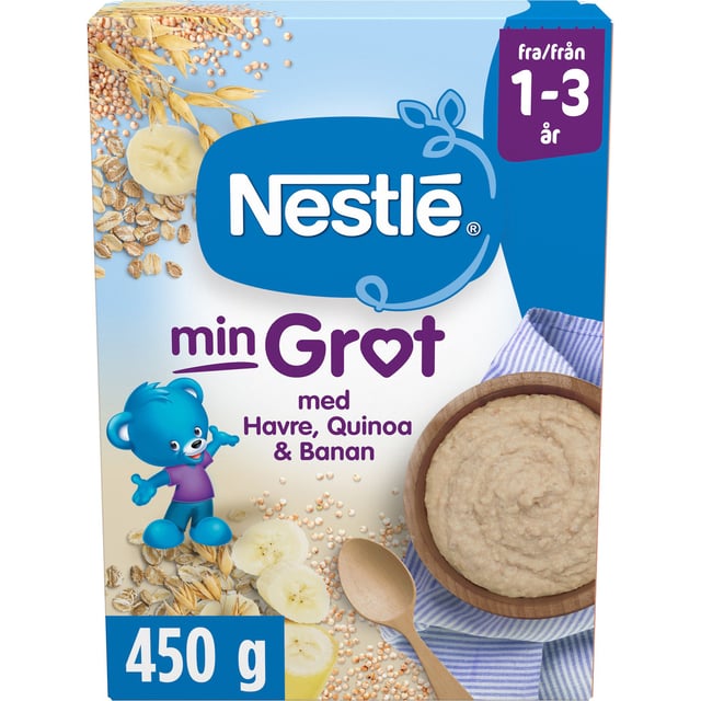 Nestlé Min Gröt Havre Quinoa & Banan 1-3 år