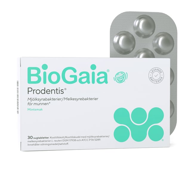 BioGaia Prodentis För Munnen 30 sugtabletter