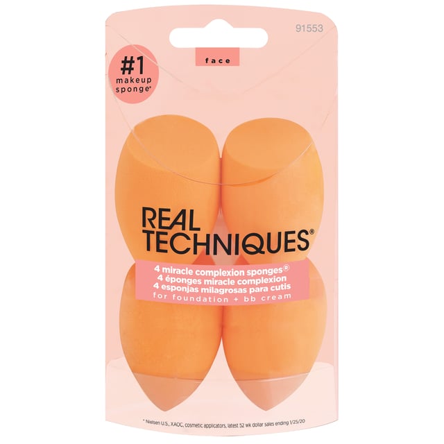 REAL TECHNIQUES 4 Miracle Complexion Sponges 4 st